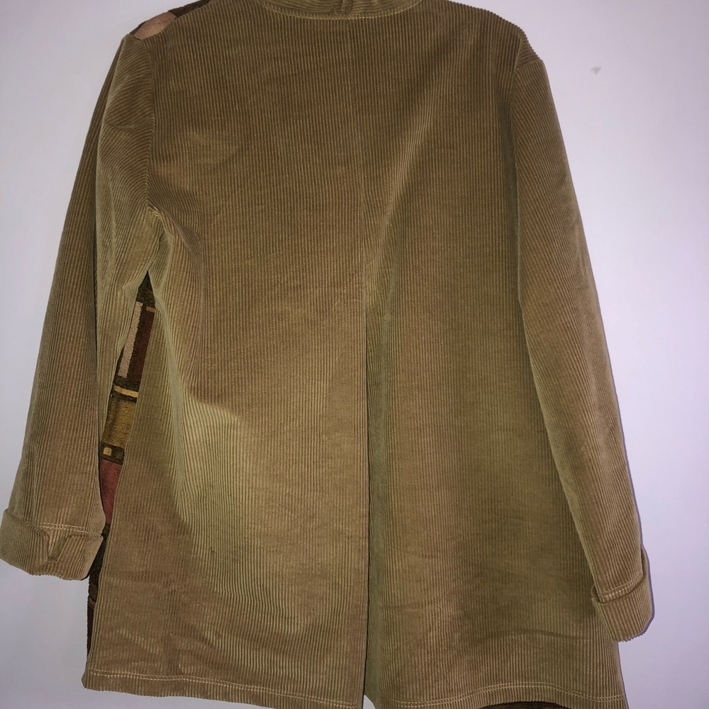Tan Patchwork Jacket - image 2